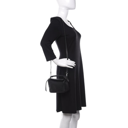 Loewe Calfskin Mini Puzzle Bag Black 2 of 10
