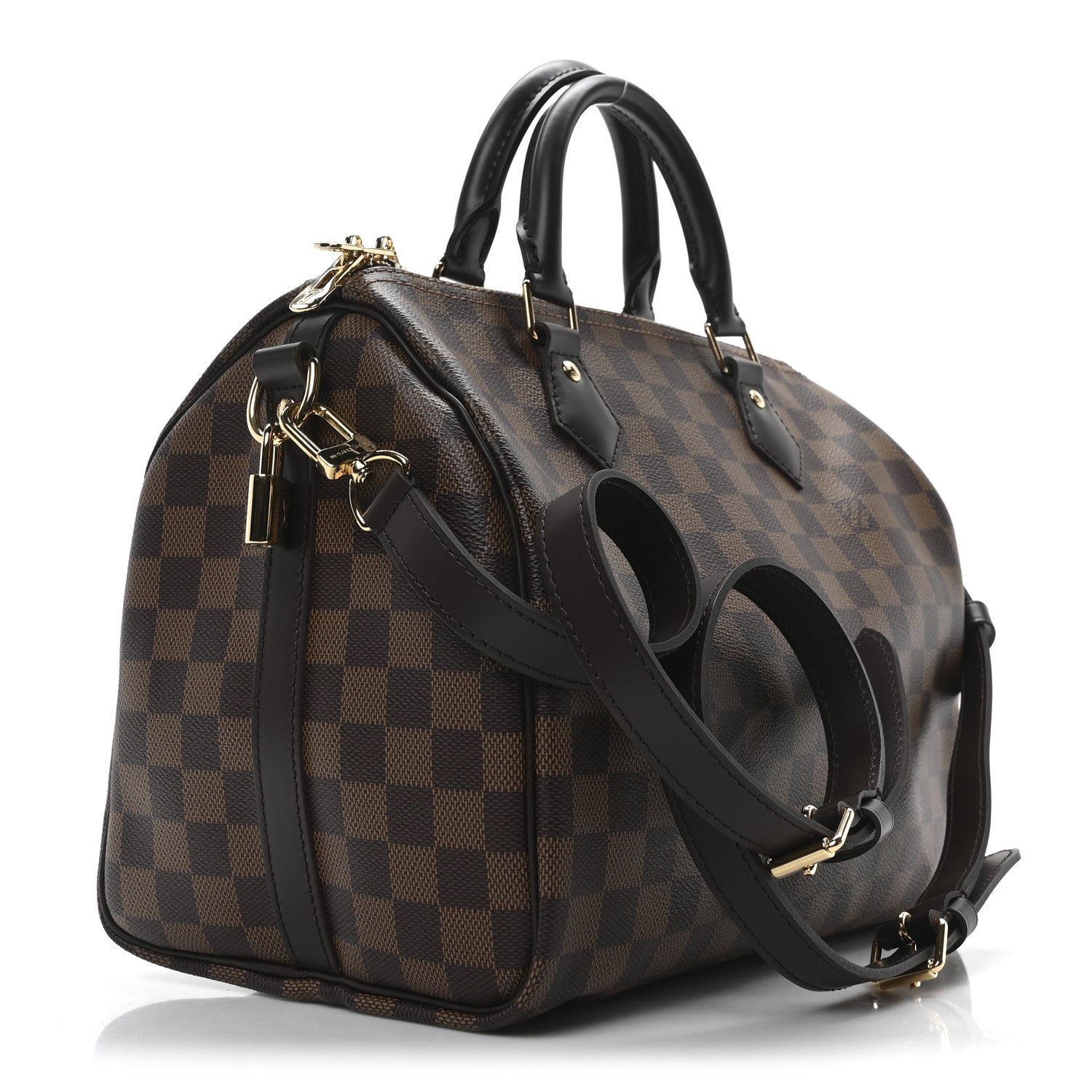 Louis Vuitton Damier Ebene Speedy Bandouliere 30 3 of 9