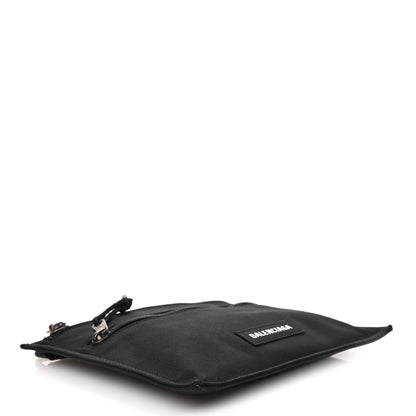 Balenciaga Nylon Explorer Crossbody Pouch Black 4 of 15
