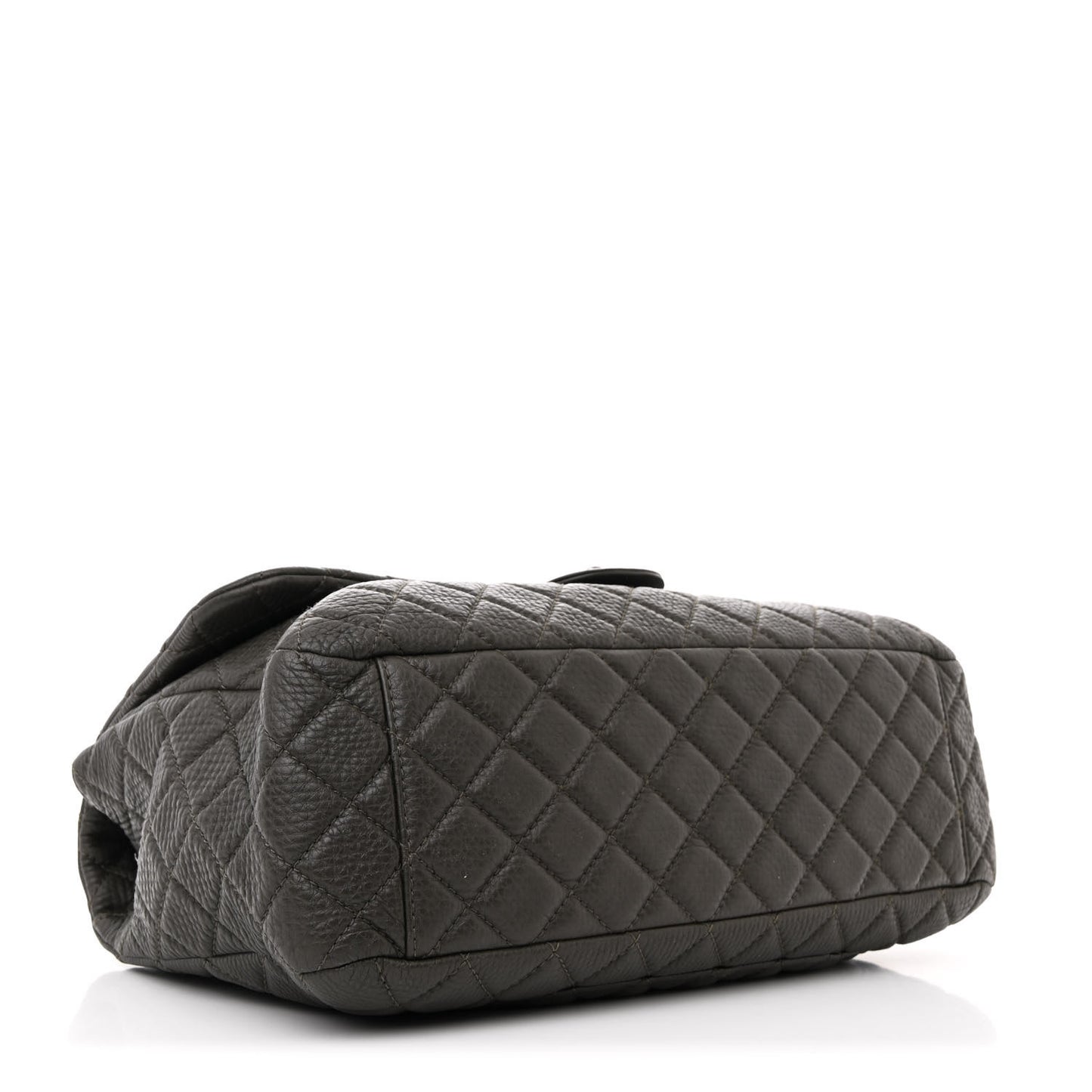 Quilted XXL Travel Flap Bag Khaki