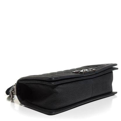 Chanel Iridescent Caviar Quilted Medium Boy Flap Black 4 of 7