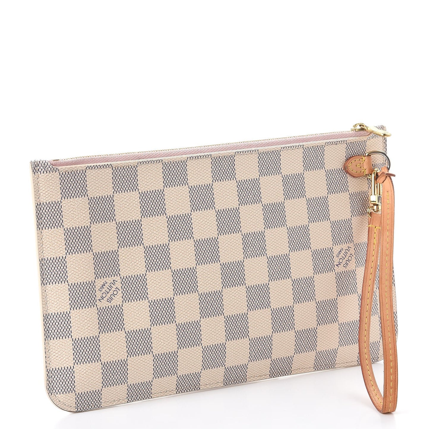 Damier Azur Neverfull MM GM Pochette Rose Ballerine