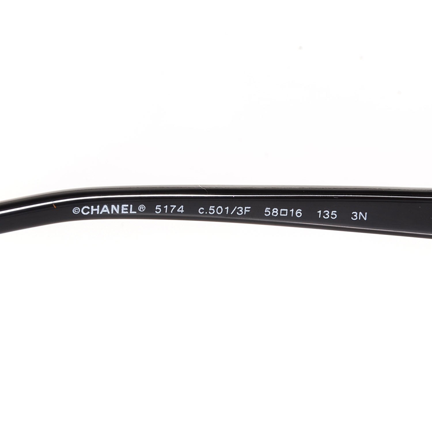 Chanel CC Sunglasses 5174 Black 4 of 5