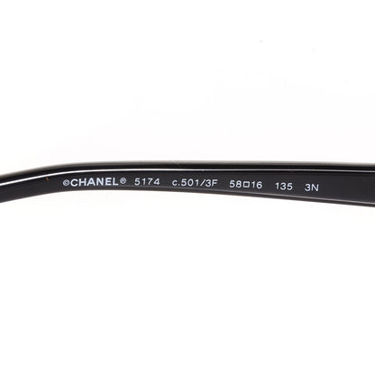 Chanel CC Sunglasses 5174 Black 4 of 5