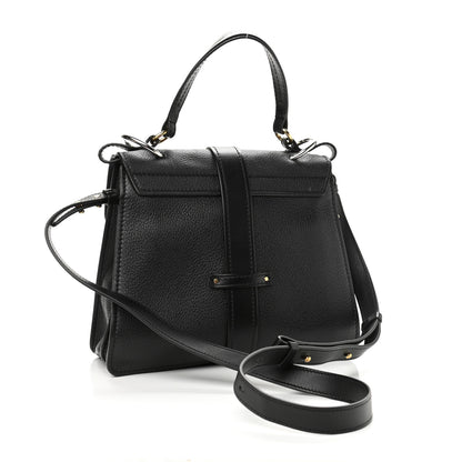 Chloe Grained Calfskin Medium Aby Day Shoulder Bag Black 3 of 10