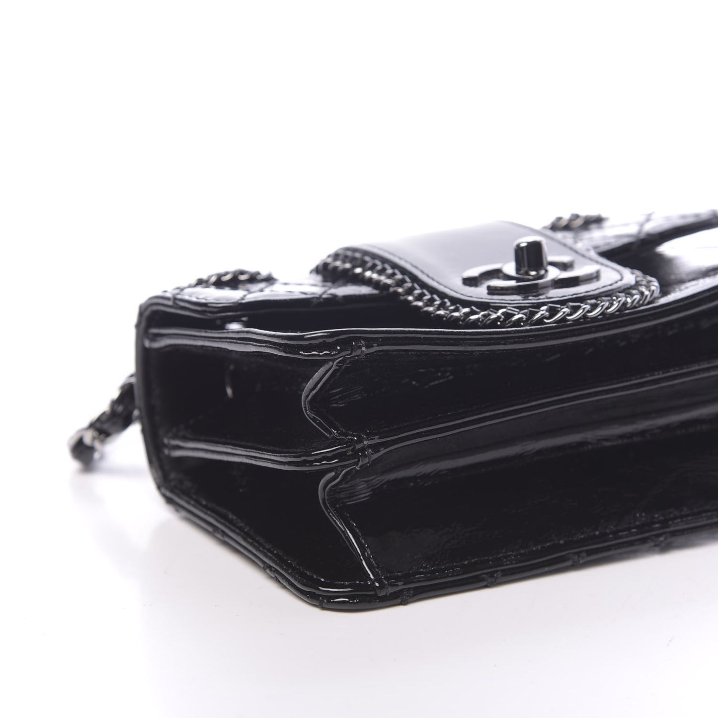 Patent Mini Madison Flap Black