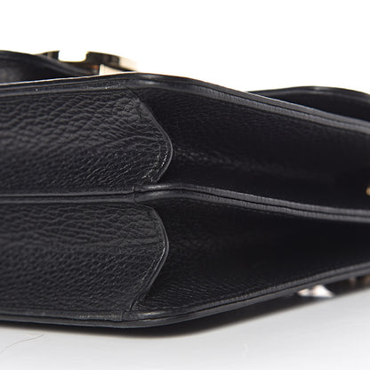 Gucci Dollar Calfskin Small Interlocking G Shoulder Bag Black 10 of 10