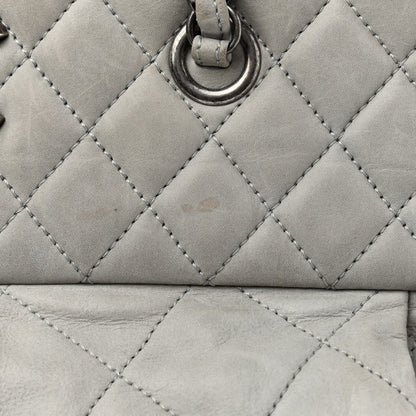 Chanel Iridescent Calfskin Chic Quilt Bowling Bag Grey 11 of 13