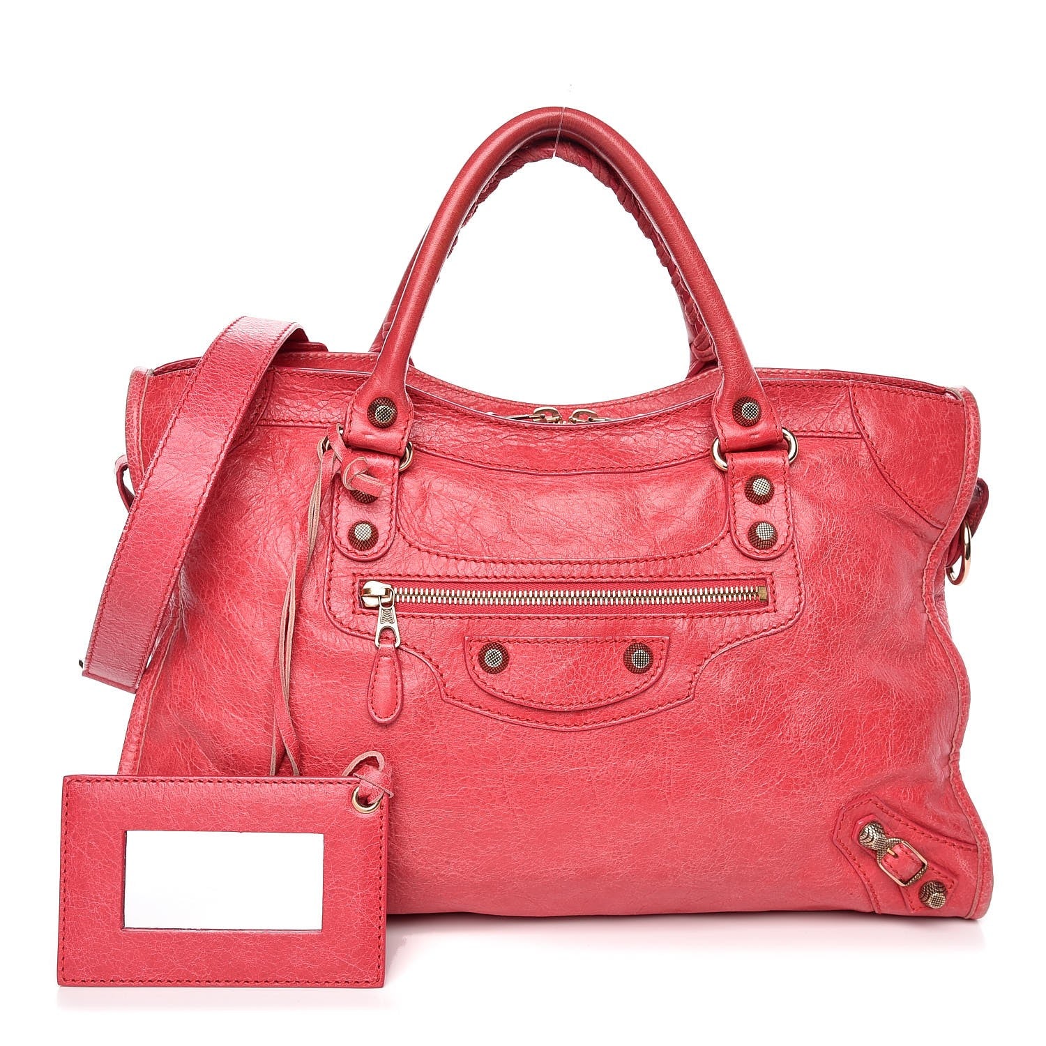Balenciaga Agneau Giant 12 Rose Gold Hardware City Rose Thulian 1 of 16