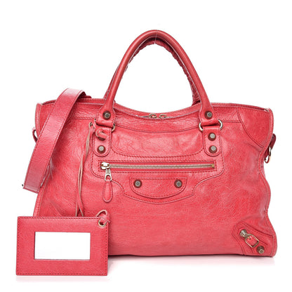 Balenciaga Agneau Giant 12 Rose Gold Hardware City Rose Thulian 1 of 16