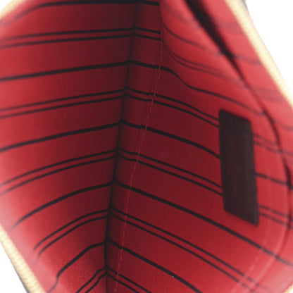 Louis Vuitton Damier Ebene Neverfull MM GM Pochette 5 of 9