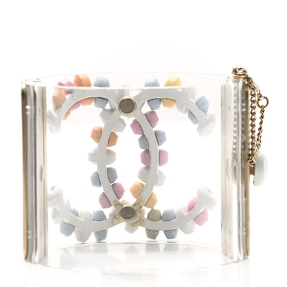Chanel Lucite CC Sweetie Candy Cuff Multicolor 4 of 6