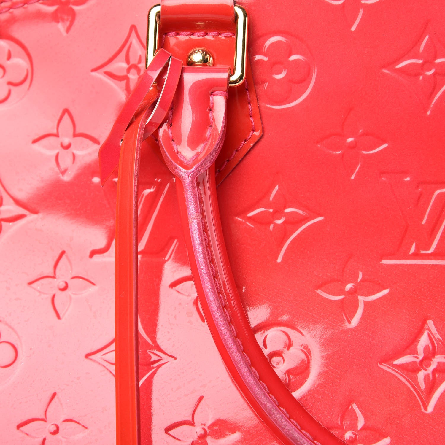 Louis Vuitton Vernis Alma GM Rose Pop 9 of 15
