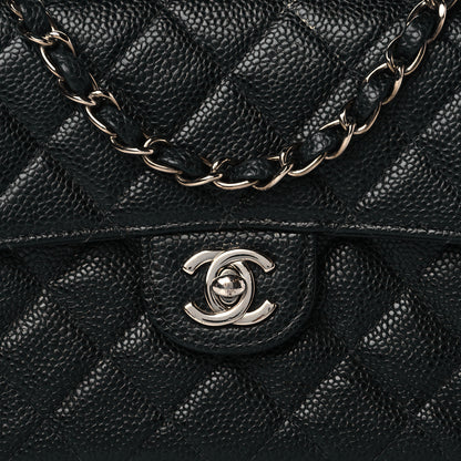 Chanel Caviar Quilted Mini Square Flap Black 8 of 11