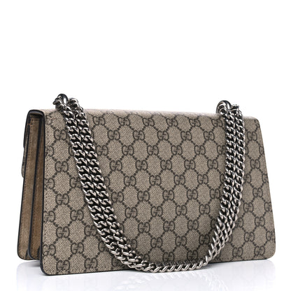 Gucci GG Supreme Monogram Small Dionysus Shoulder Bag Taupe 2 of 8
