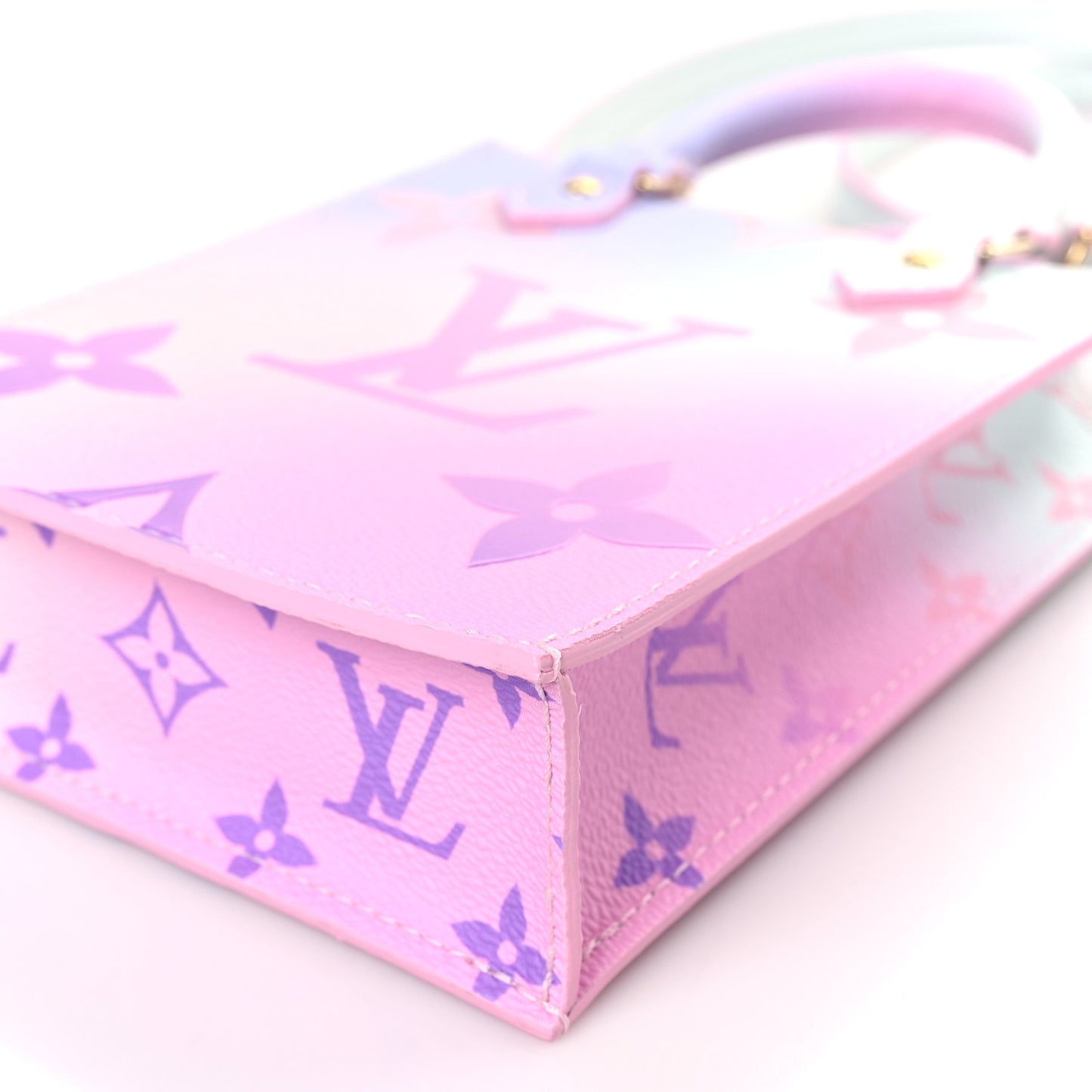 Monogram Giant Spring In The City Petit Sac Plat Sunrise Pastel