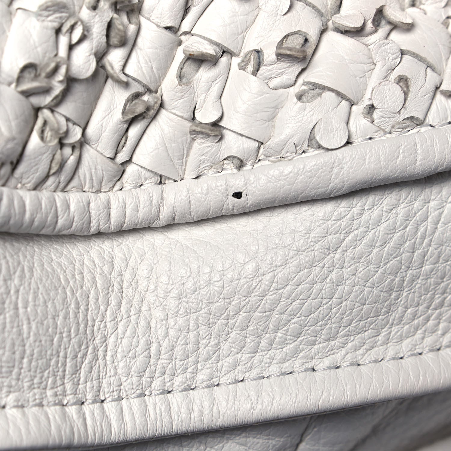 Bottega Veneta Nappa Intrecciato Large Loop Hobo White 16 of 16