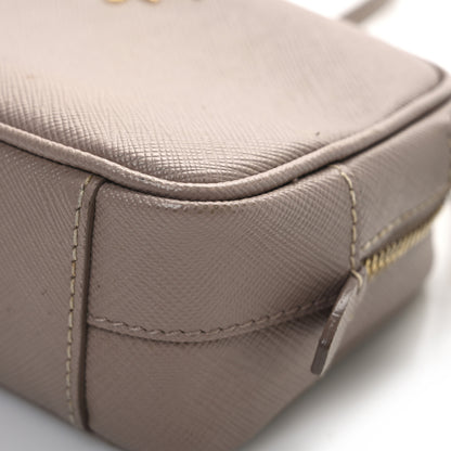Prada Saffiano Mini Camera Crossbody Bag Cammeo 13 of 13