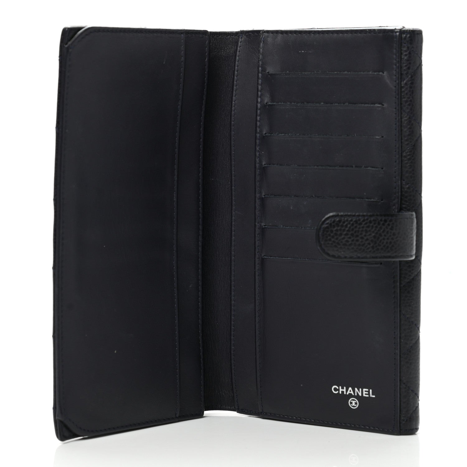 Chanel Caviar Quilted Large Flap Wallet Black 5 of 11