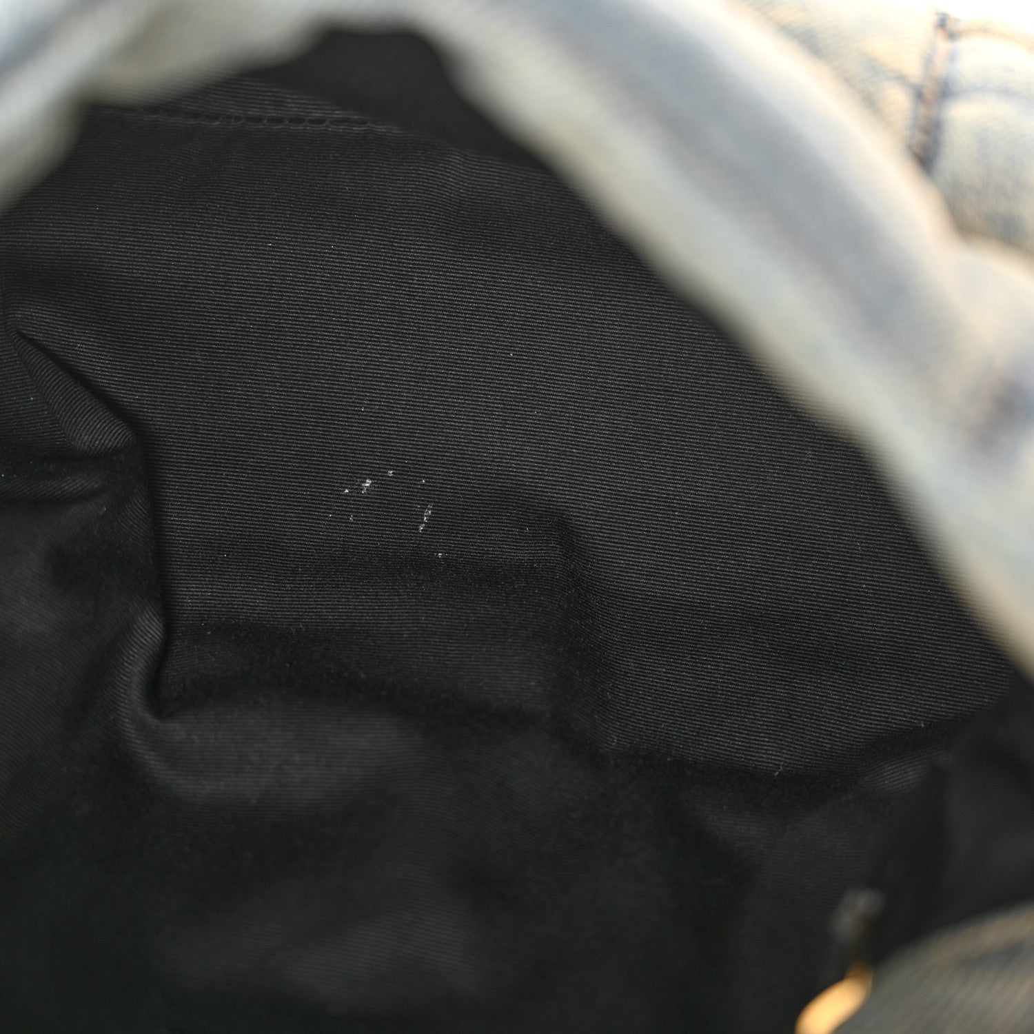 Saint Laurent Denim Quilted Small Loulou Puffer Monogram Chain Satchel Blue Cinnamon 12 of 12