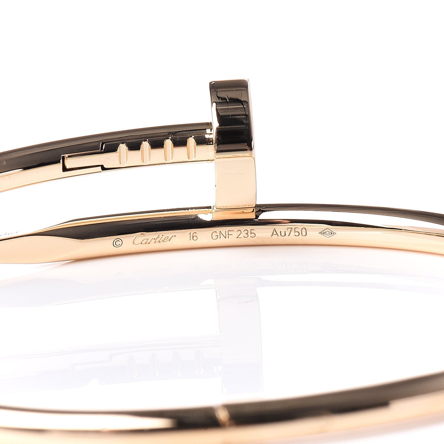 18K Yellow Gold Juste Un Clou Bracelet 16