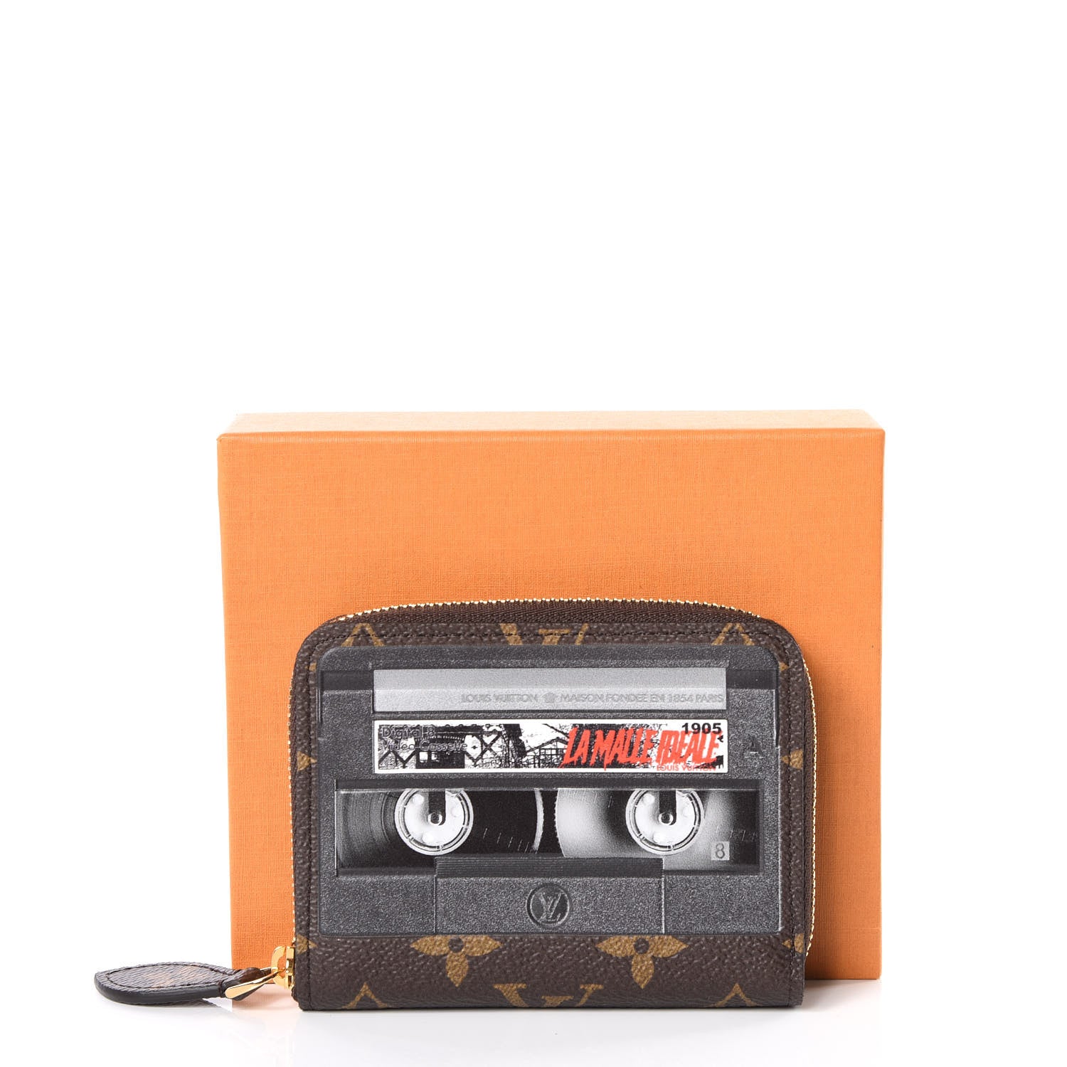Louis Vuitton Monogram Video Tape Zippy Coin Purse Wallet 12 of 12