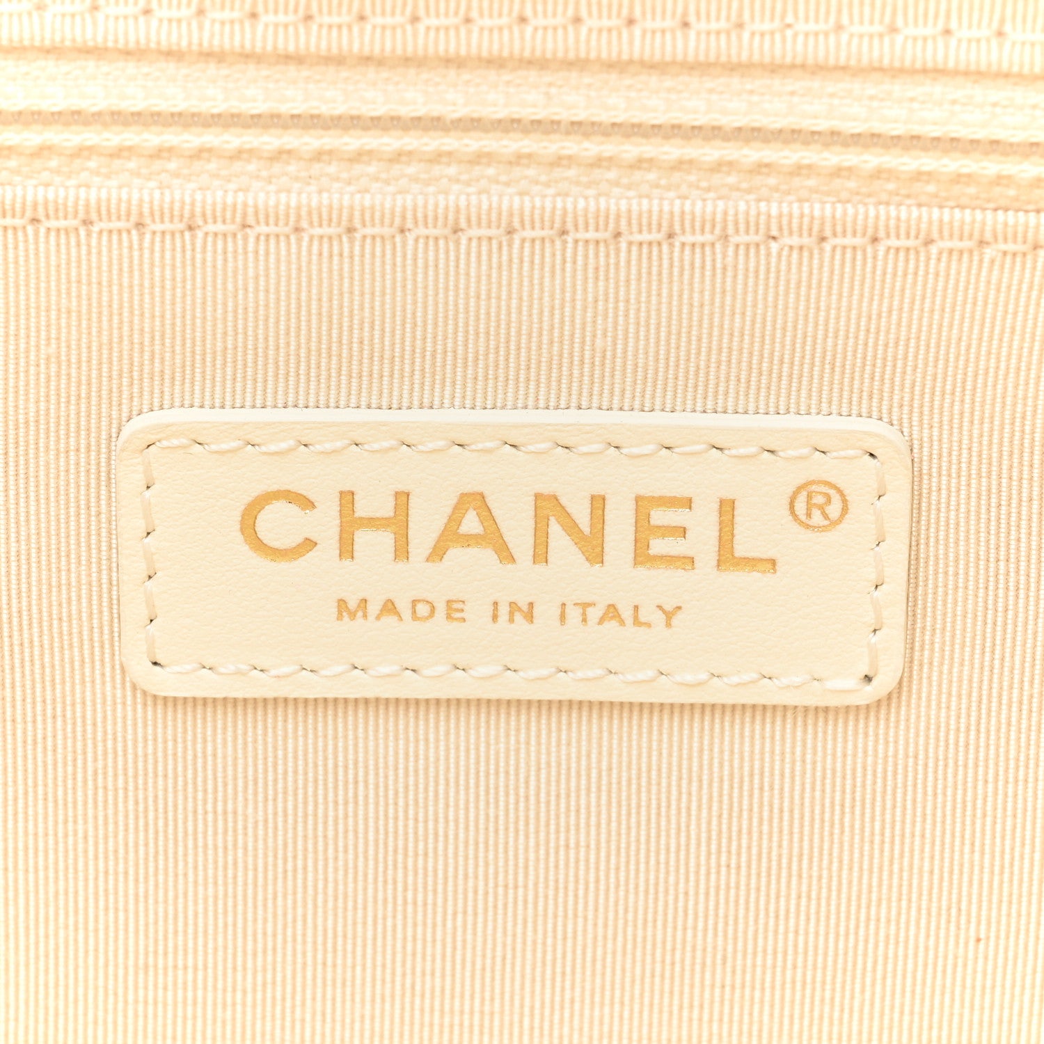 Chanel Aged Calfskin Small Charms Deauville Tote White 6 of 15