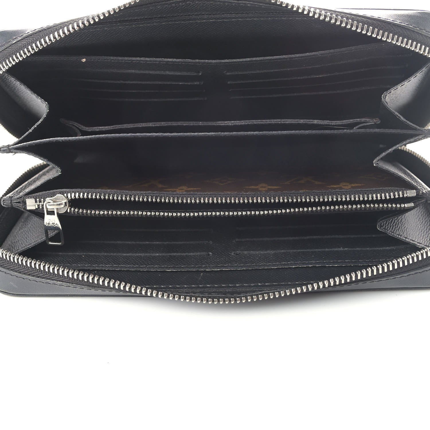 Louis Vuitton Monogram Macassar Zippy XL Wallet 4 of 9
