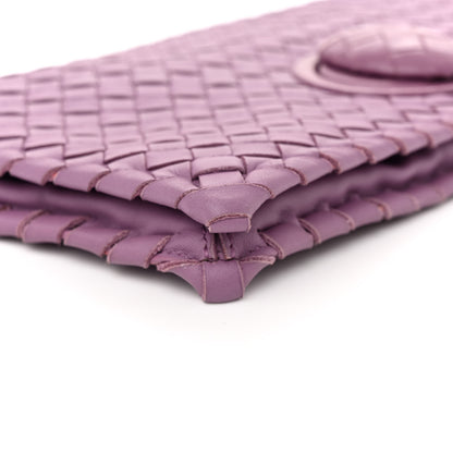 Bottega Veneta Nappa Intrecciato Turnlock Clutch Corot 10 of 12