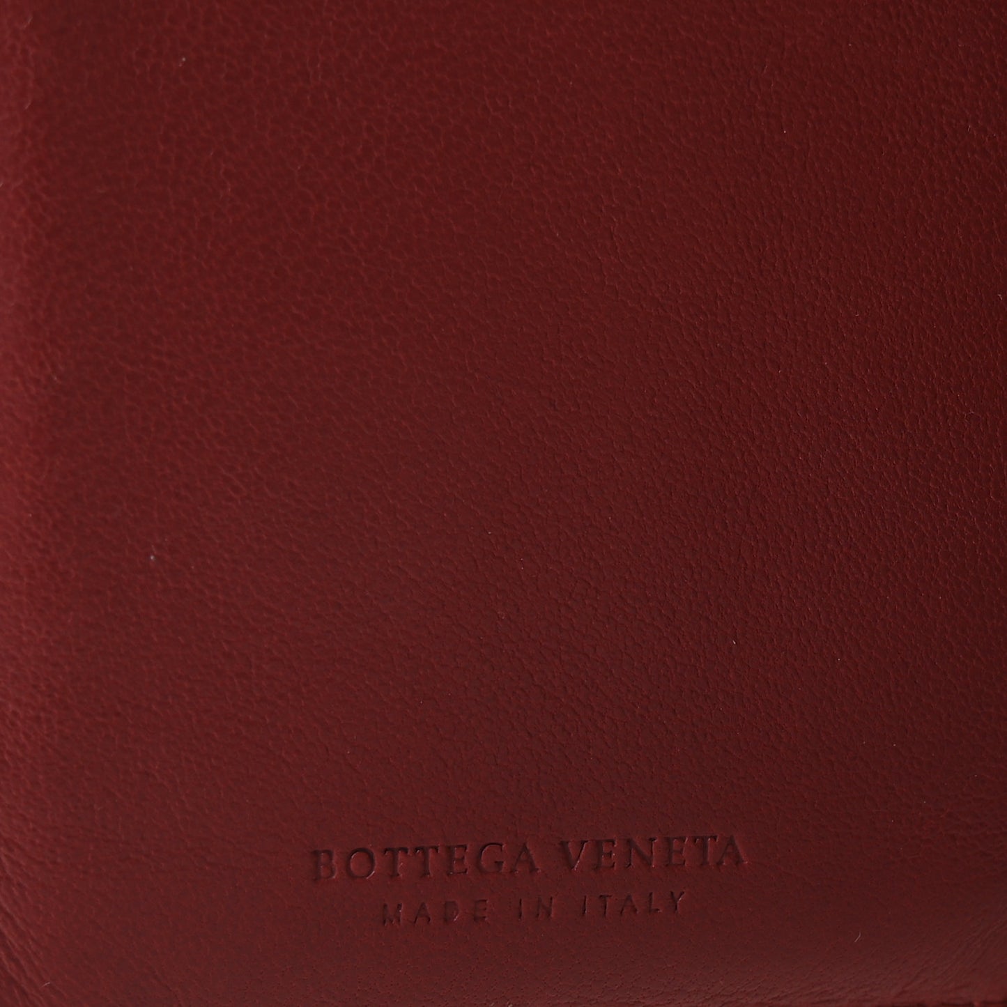 Nappa Intrecciato Continental Flap Wallet Red
