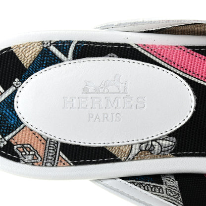 Hermes Calfskin Oz Mules 35.5 White 7 of 8