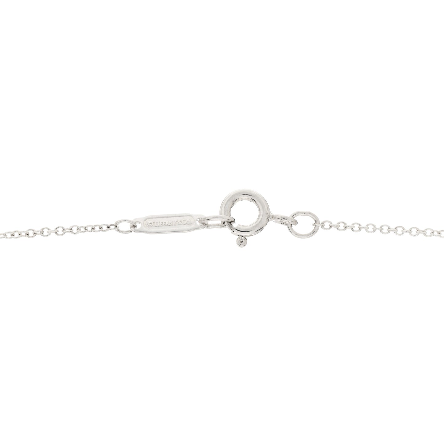Sterling Silver 14mm Elsa Perretti Full Heart Pendant Necklace
