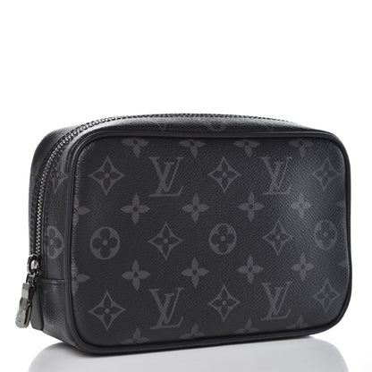 Louis Vuitton Monogram Eclipse Toilet Pouch PM 3 of 9