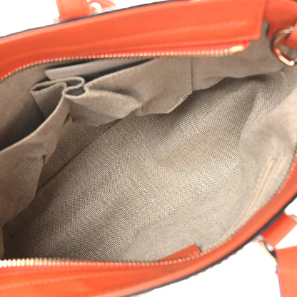 Gucci Microguccissima Small Bree Tote Sun Orange 5 of 9