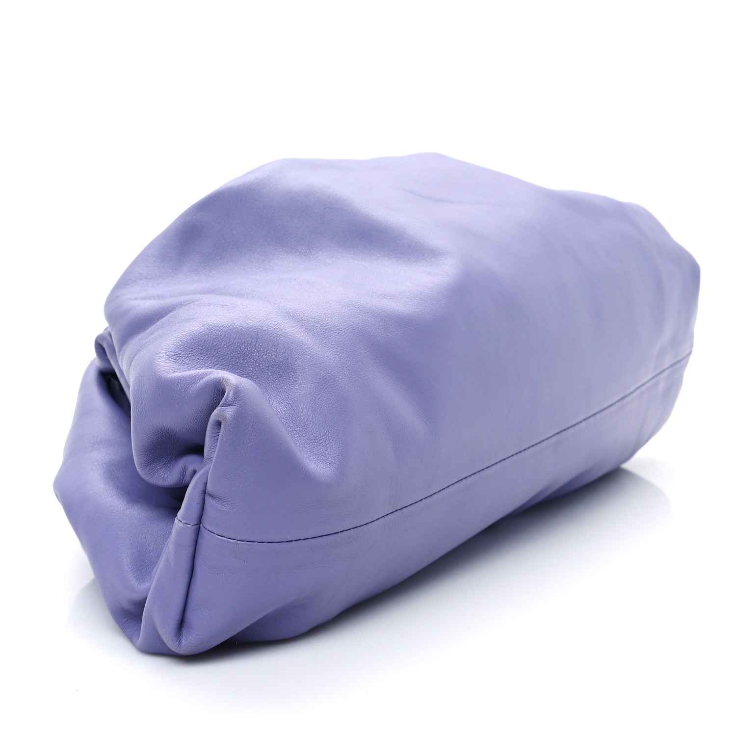 Bottega Veneta Smooth Butter Calf The Pouch Oversized Clutch Lavender 4 of 12