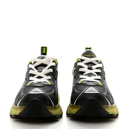 Christian Dior Matte Technical Fabric Mesh Dior Vibe Sneakers 41 White Yellow 2 of 8