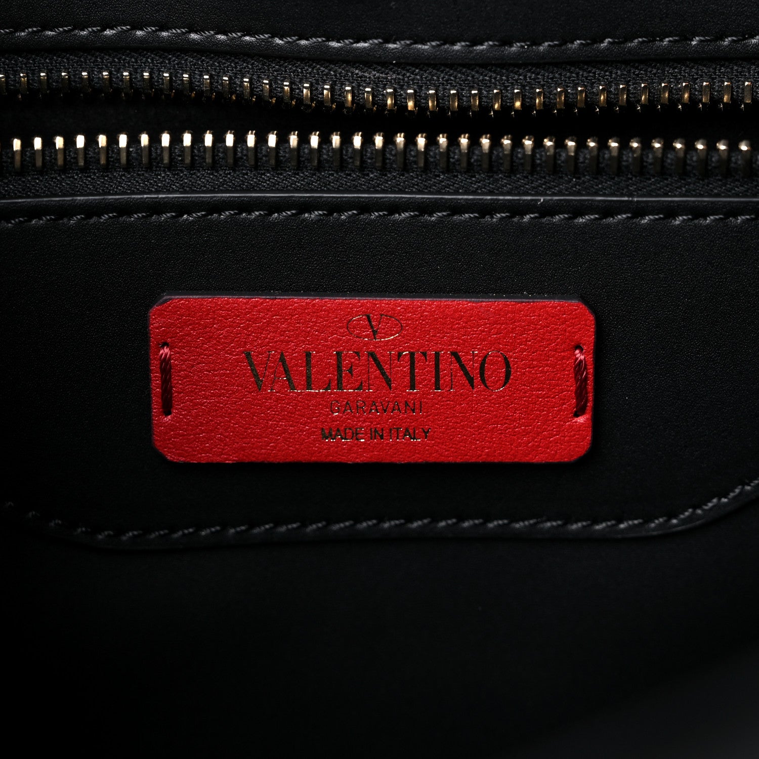 Valentino Garavani Calfskin Rockstud Vertical Tote Black 9 of 20