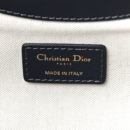 Christian Dior Oblique Fold Over Clutch Blue 9 of 10