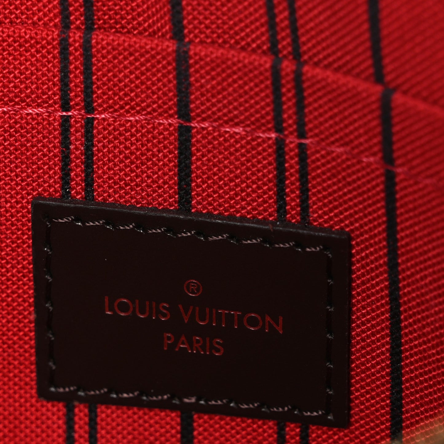 Damier Ebene Neverfull MM GM Pochette