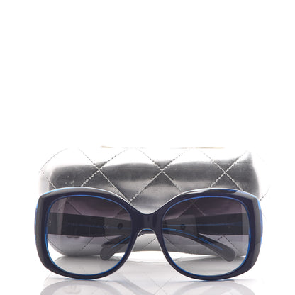 Chanel CC Sunglasses 5183 Blue 7 of 7