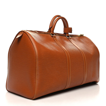 Louis Vuitton Epi Keepall 50 Cipango 3 of 13