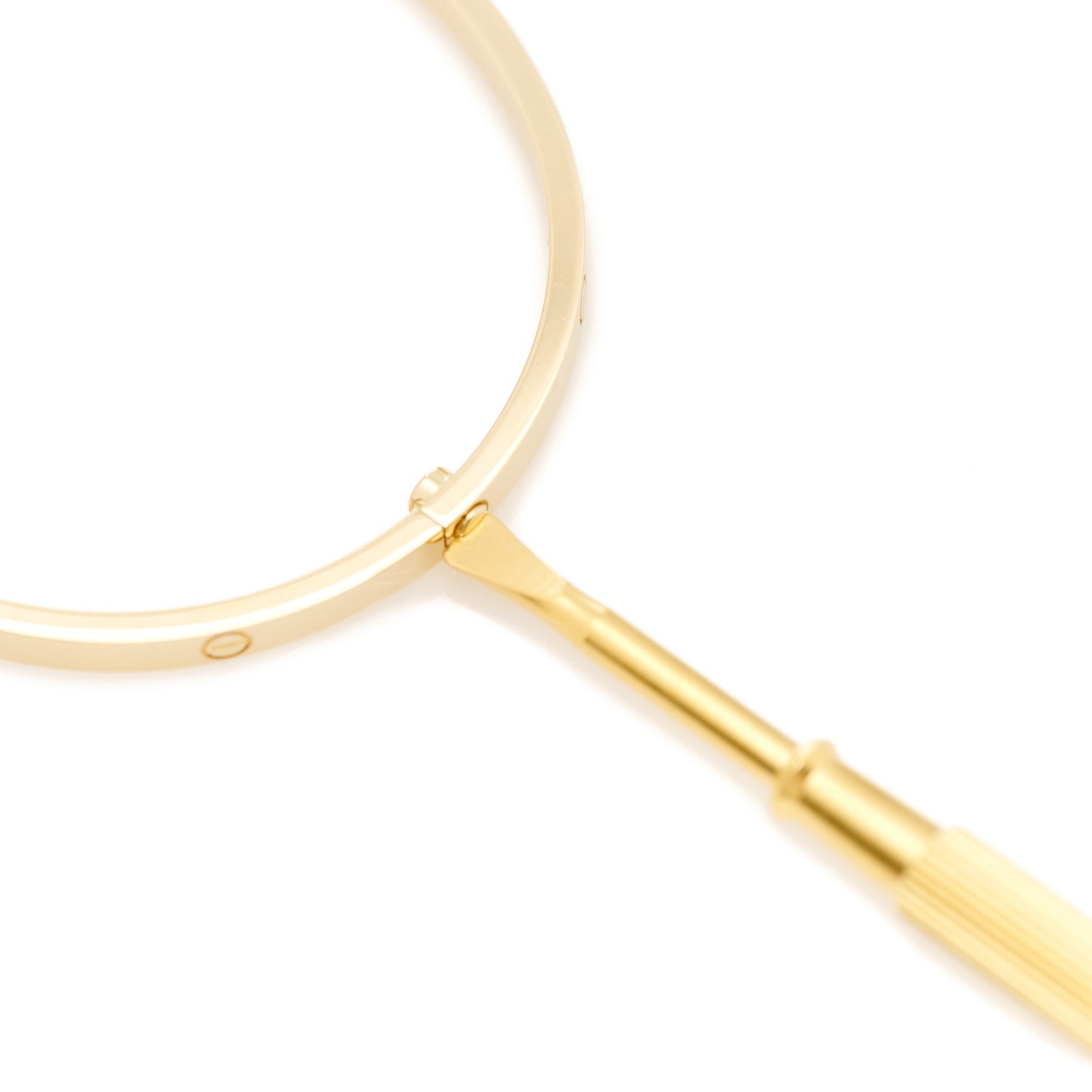 18K Yellow Gold Small LOVE Bracelet 18