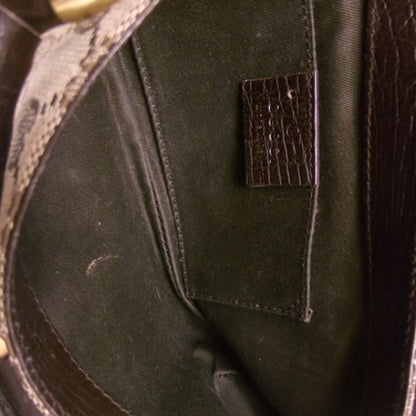 Gucci Monogram Horsebit Small Handbag Brown 6 of 10