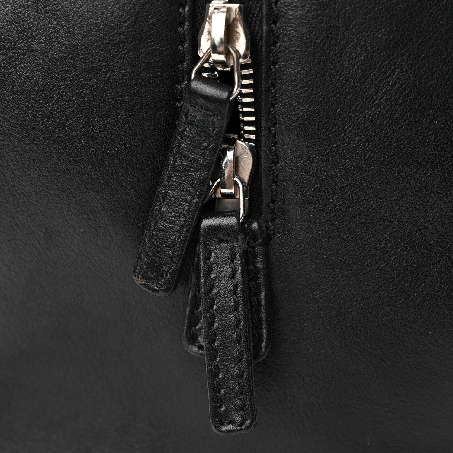 Chanel Calfskin Chevron CC All Day Long Boston Black 12 of 12