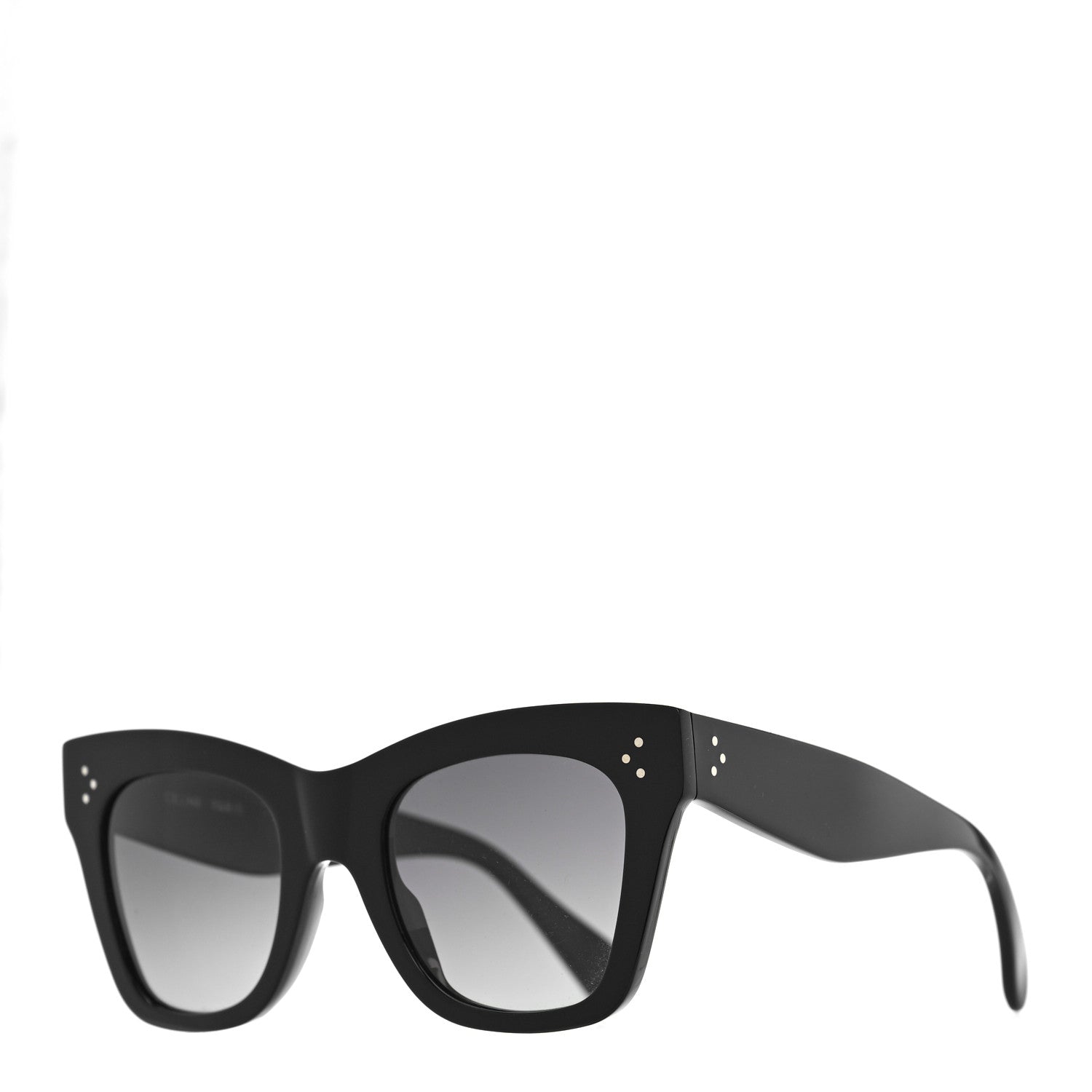Celine Polarized Sunglasses CL4004IN Black 1 of 6