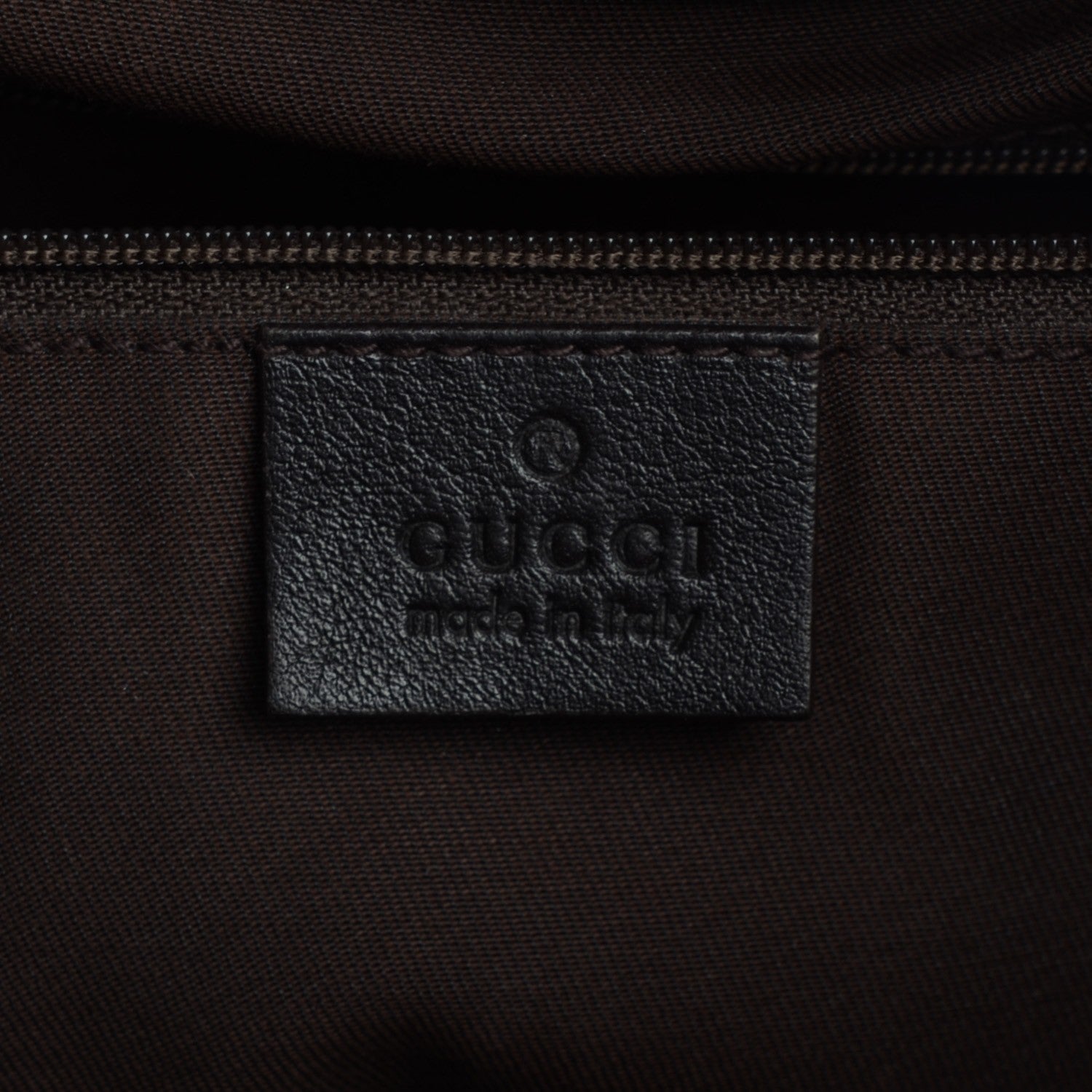 Gucci Monogram Large New Ladies Web Hobo Dark Brown 6 of 7
