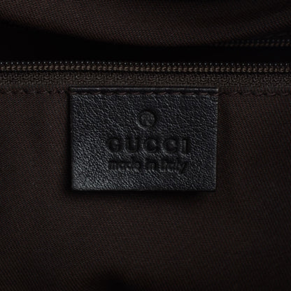 Gucci Monogram Large New Ladies Web Hobo Dark Brown 6 of 7