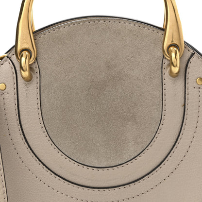 Chloe Calfskin Suede Small Pixie Bag Motty Grey 11 of 11