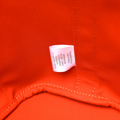 Hermes Toile Sac De Pansage Groom Bleu Navy Feu 8 of 14