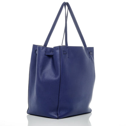 Celine Soft Grained Calfskin Medium Belt Cabas Phantom Indigo 3 of 8